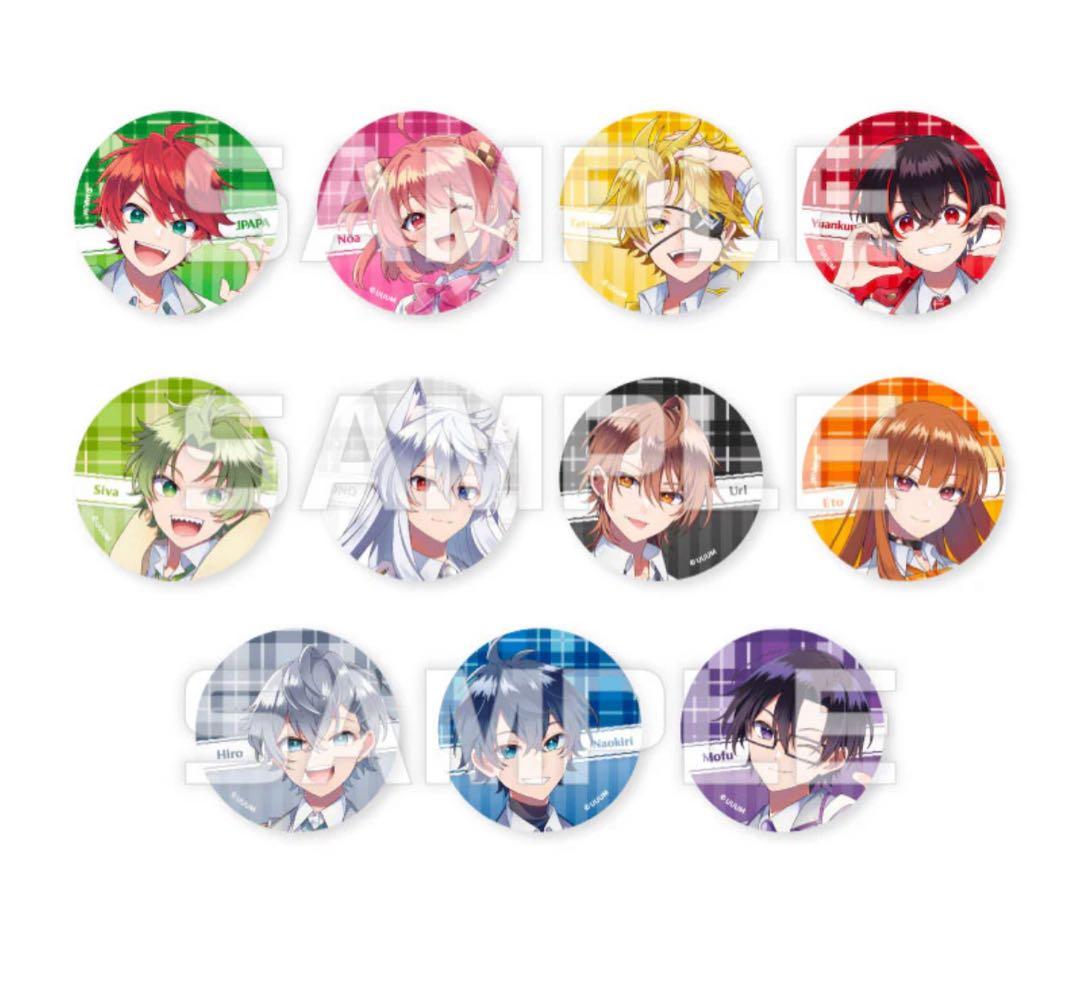 3点セット なおきり 缶バッジ カラフルピーチ からぴちパラダイス2025