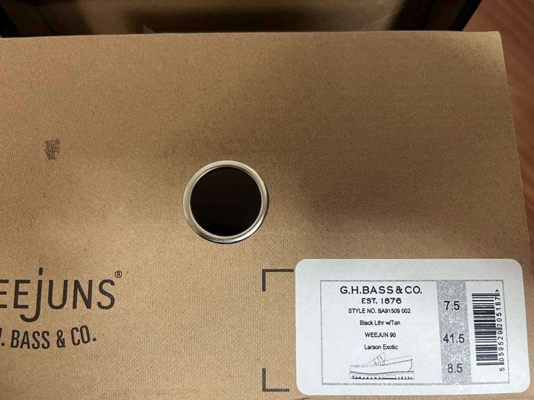 新品3.0万 G.H.BASS LARSON ローファー 26.5cm