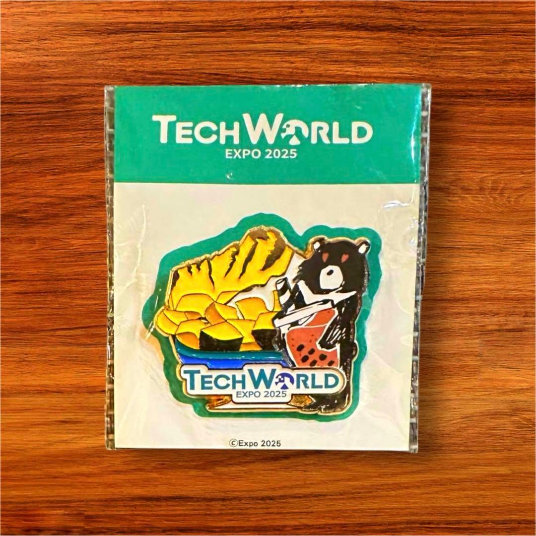 おまけ付き】【匿名配送】万博 TECHWORLD ピンバッジ 非売品 - メルカリ