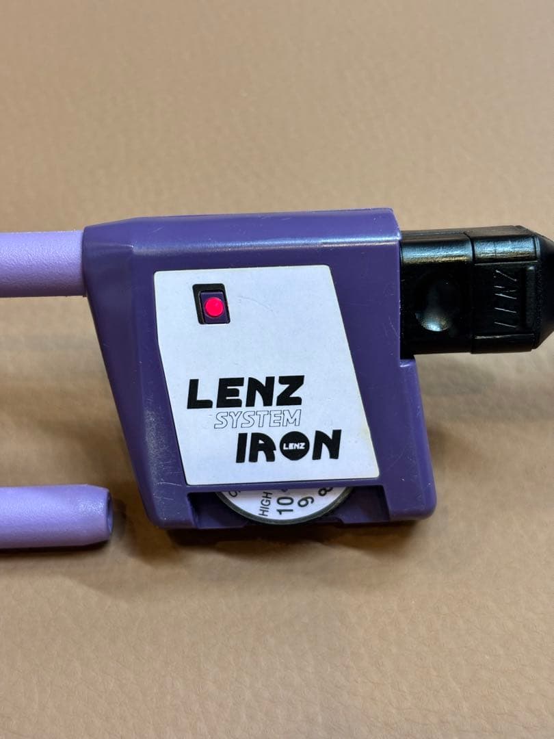 未使用品 LENZ F-3レンツアイロン 5角3㎜アイロン コードも未使用品