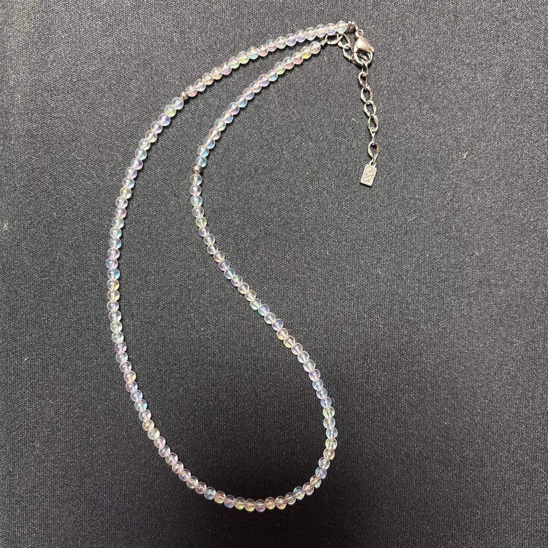 PHITEN ファイテン チタン水晶ネックレス(5mm)40cm - メルカリ