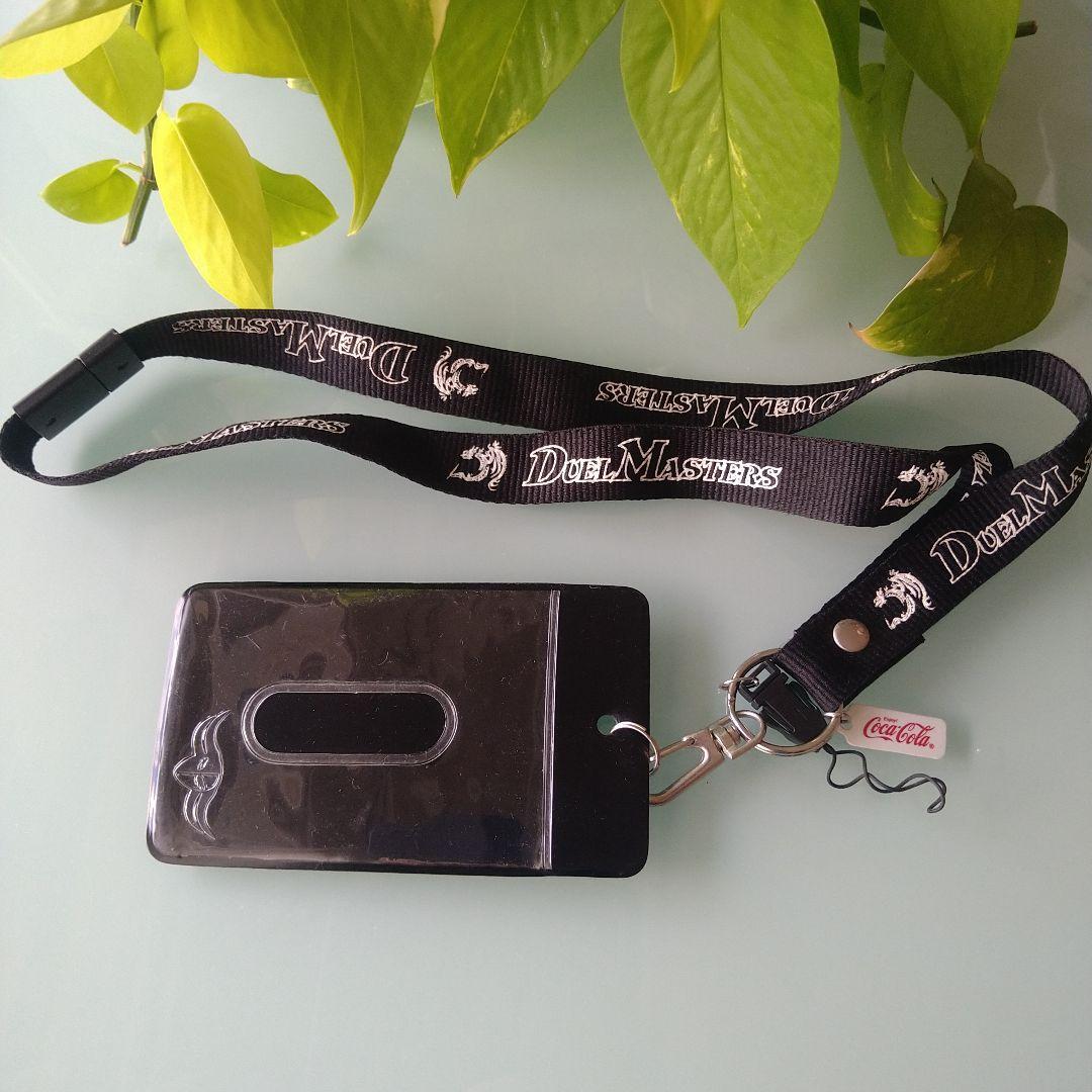 デュエル・マスターズ 】ネックストラップカードホルダー コカ・コーラ