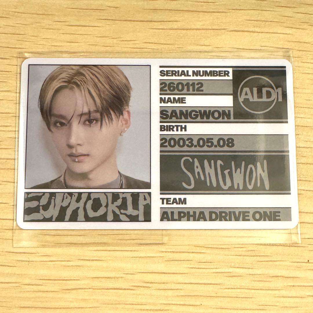 サンウォン IDカード トレカ ALD1 アルバム EUPHORIA - メルカリ