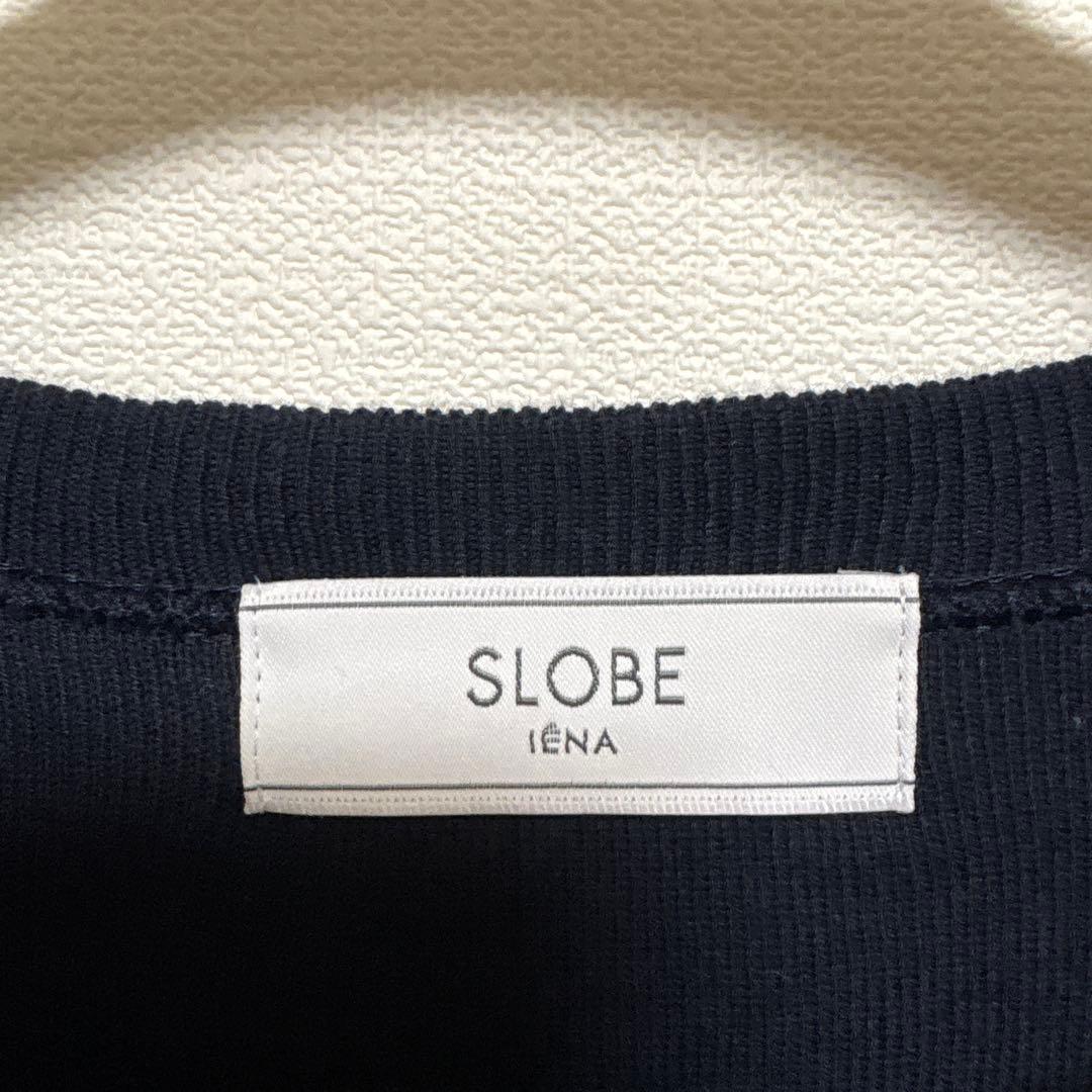 ベイクルーズBAYCREW'S スムースオーバーニット ネイビー フリーサイズ