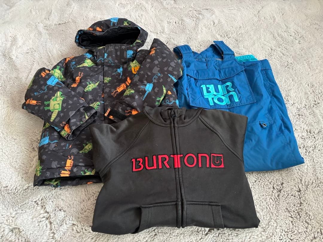 Burton スノーボードウェア 4T BURTON バートン TD HILLSLOPE スノーボード ウェア ジャケット キッズ