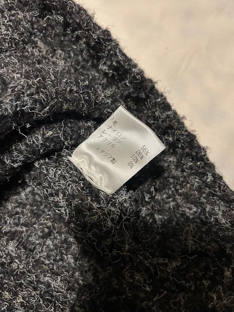 OUR LEGACY風 イタリア製 フルジップニット