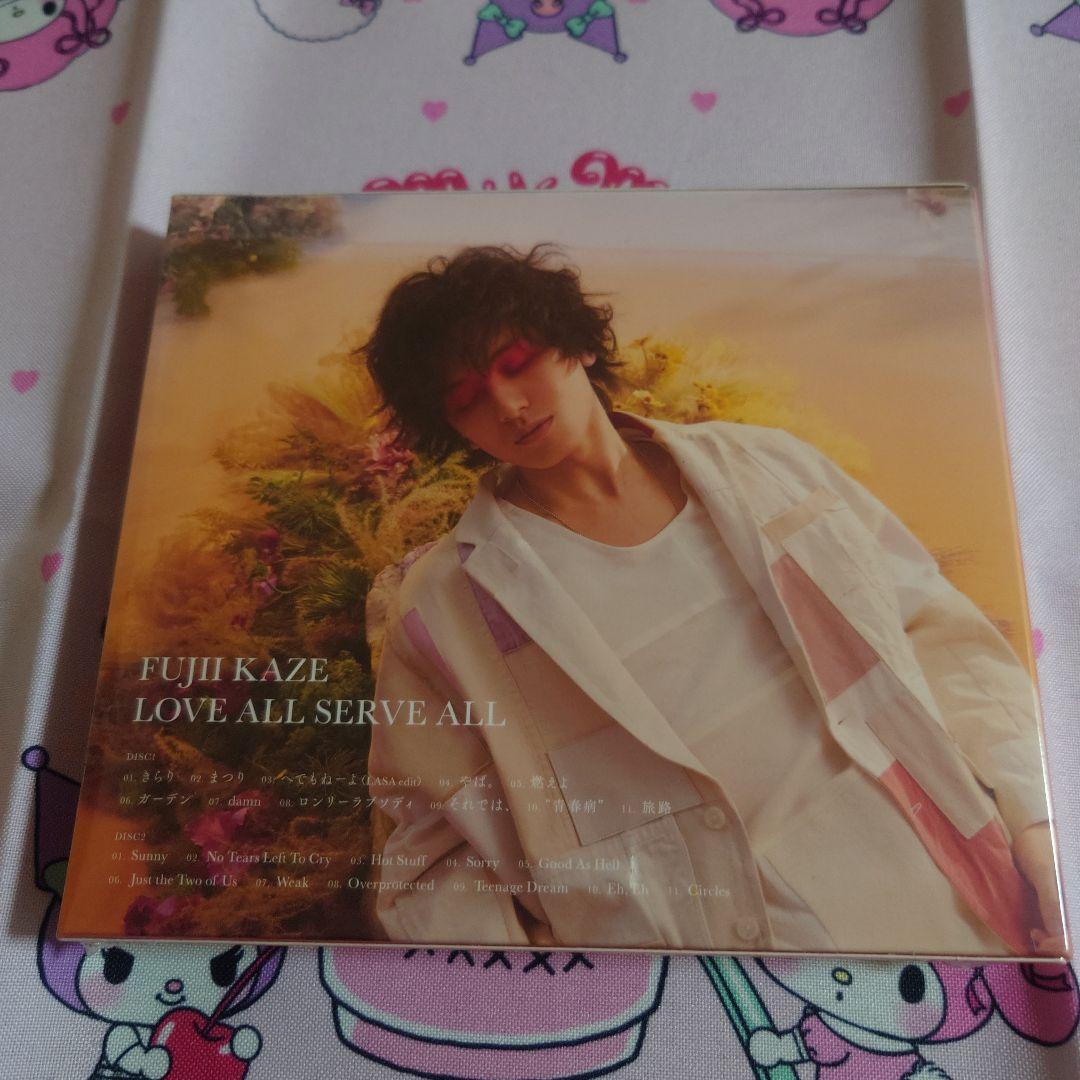 ☆LOVE ALL SERVE ALL 藤井風 初回盤フォトブック付 未開封☆ - メルカリ