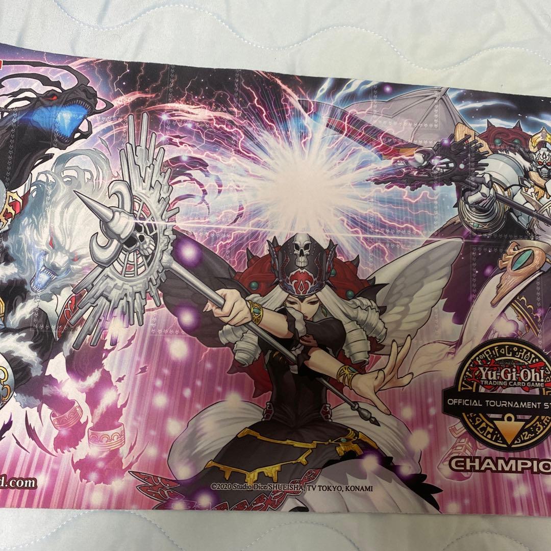 遊戯王 公式 REGIONAL カオス ゴッデス-混沌の女神 プレイマット