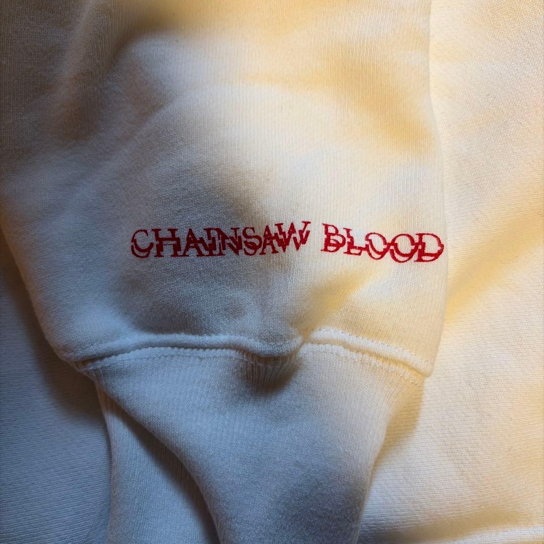 空*様 vaundy chain saw blood スウェット ホワイト - メルカリ