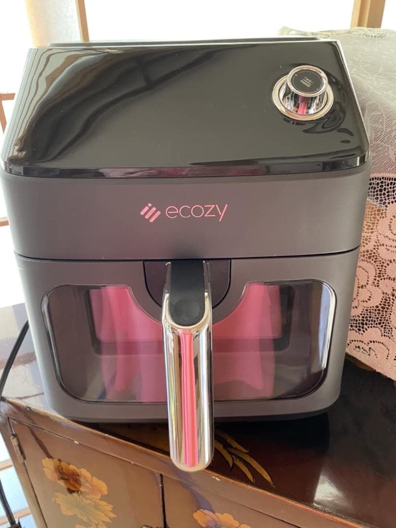 大容量ノンフライヤー 12種プリセット 中が見える