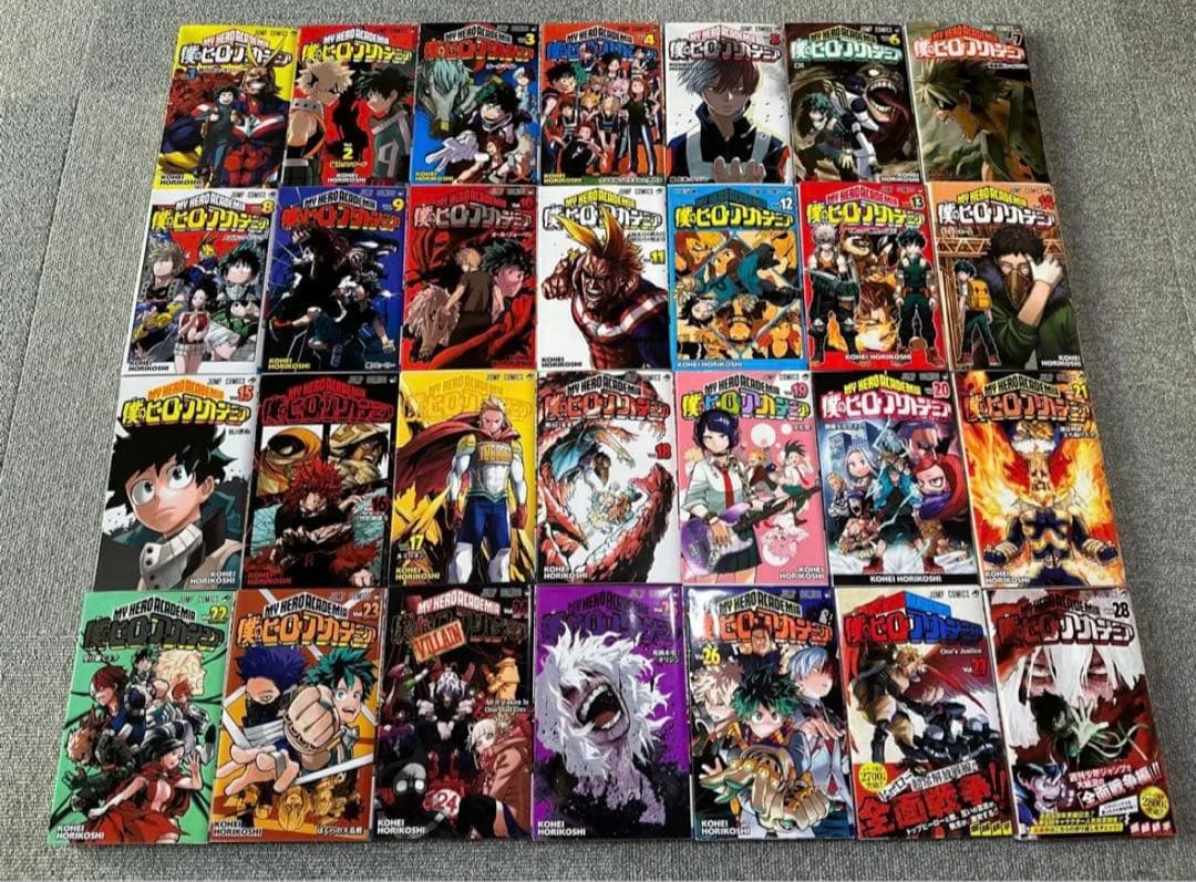 僕のヒーローアカデミア　1から28巻セット 僕のヒーローアカデミア コミック 1-28巻セット |本 | 通販 | Amazon