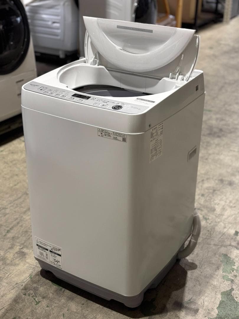 ■SHARP/シャープ■全自動洗濯機 ES-GE7E 7.0kg 2021年製