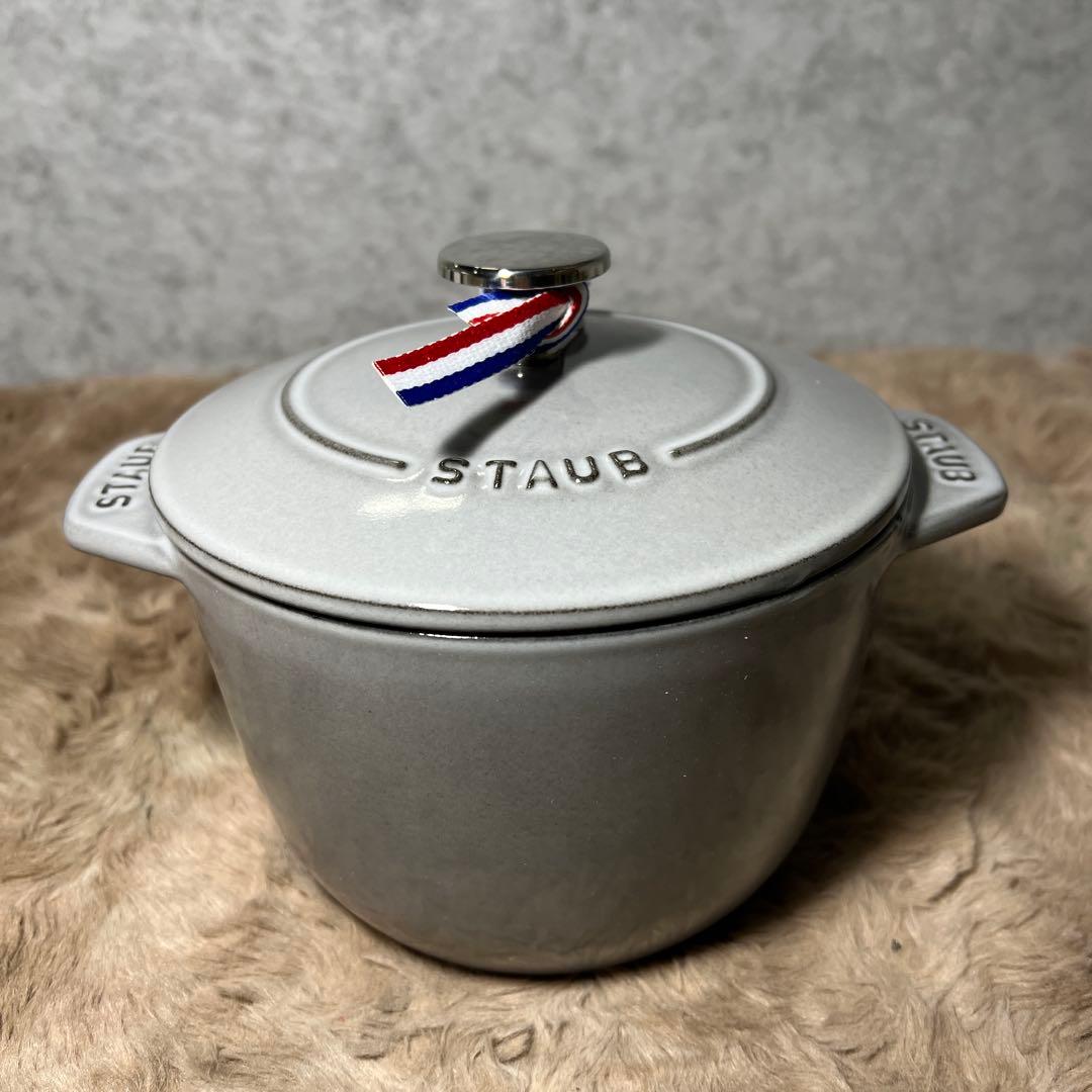 STAUB ラ　ココット de GOHAN M グレー 16cm 1.74L