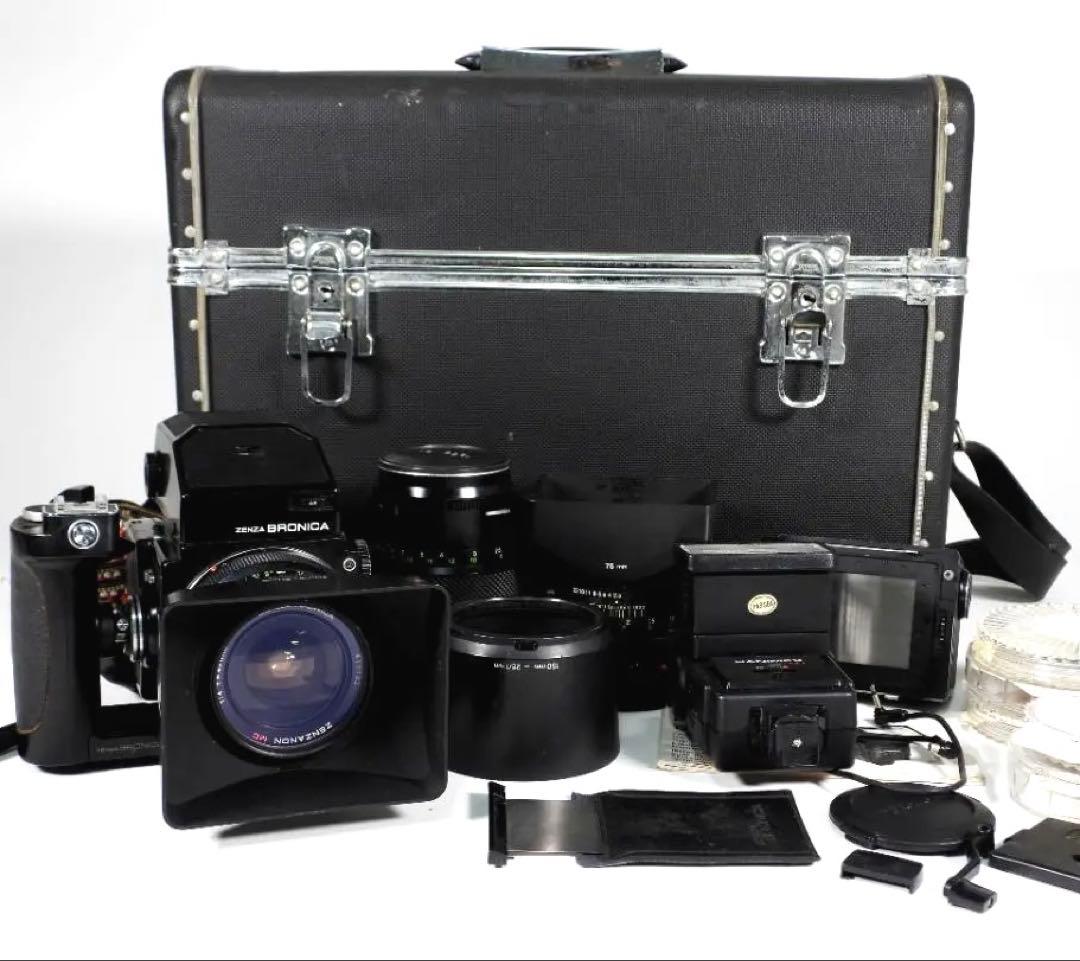 ZenzaBronicaゼンザブロニカ ETR レンズ 一眼レフ フィルムカメラ 中判カメラ ゼンザブロニカETR | すぱ・ぼちぼち写真
