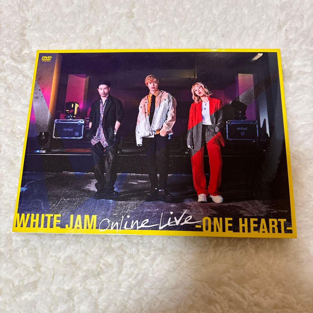 WHITE JAM Online Live - ONE HEART- DVD - メルカリ