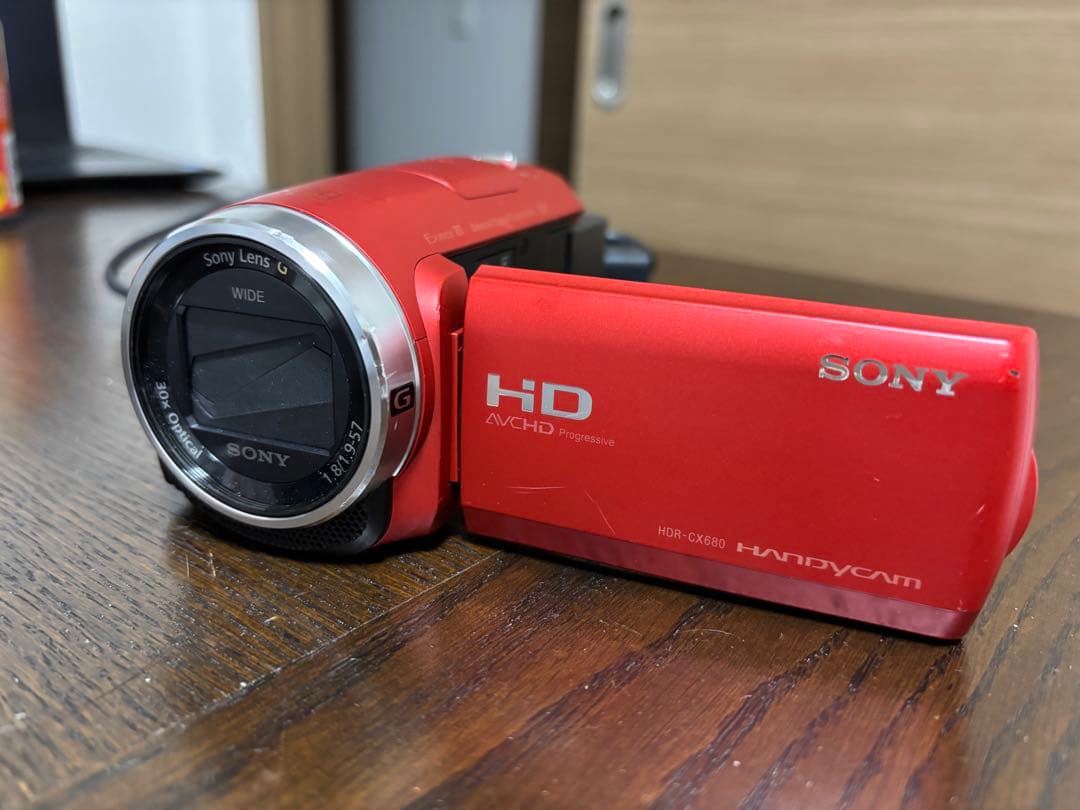 【美品】Sony Handycam HD 赤色 本体 Amazon.co.jp: SONY デジタルHDビデオカメラレコーダー ハンディーカム