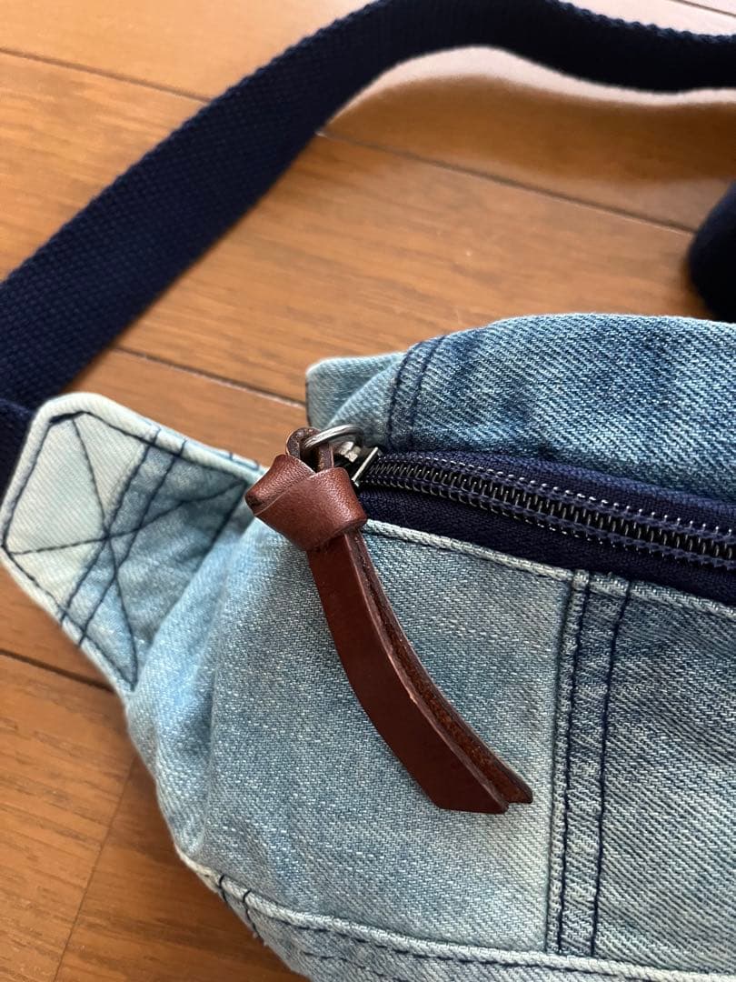 ラルフローレン パッチワーク デニム ウエストポーチ - メルカリ