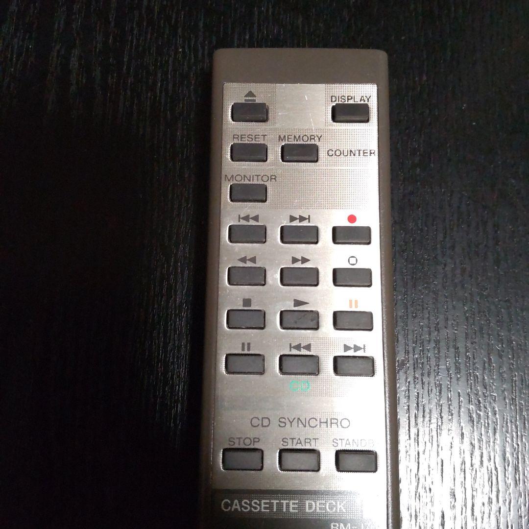 SONY RM-J703 ソニー カセットデッキ用 リモコン 動作確認済み - メルカリ