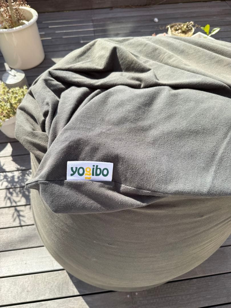 ☆ヨギボー マックス ネイビー本体＋カバー【引き取り限定】 - メルカリ