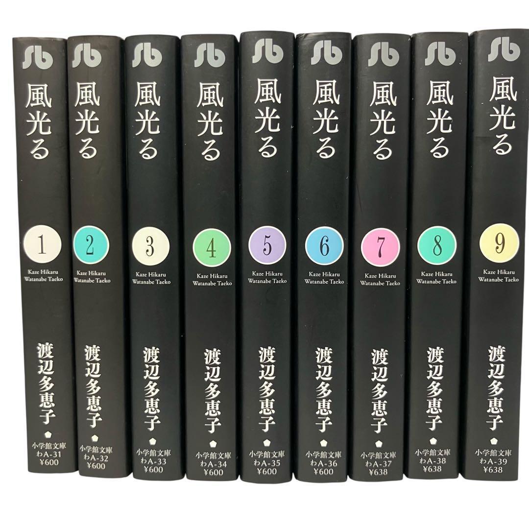 全巻セット】風光る 23巻セット 渡辺多恵子 小学館/文庫/美品/漫画/初版