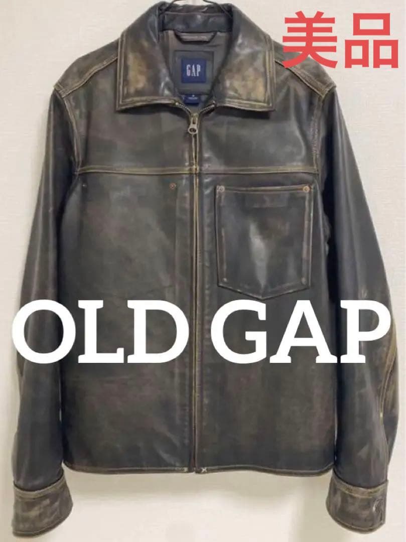 OLDGAP ギャップ レザージャケット 茶真 L相当 - メルカリ