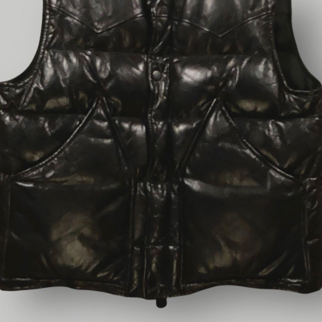 BECK様専用 Ralph Lauren ラルフローレン レザーダウンベスト 黒