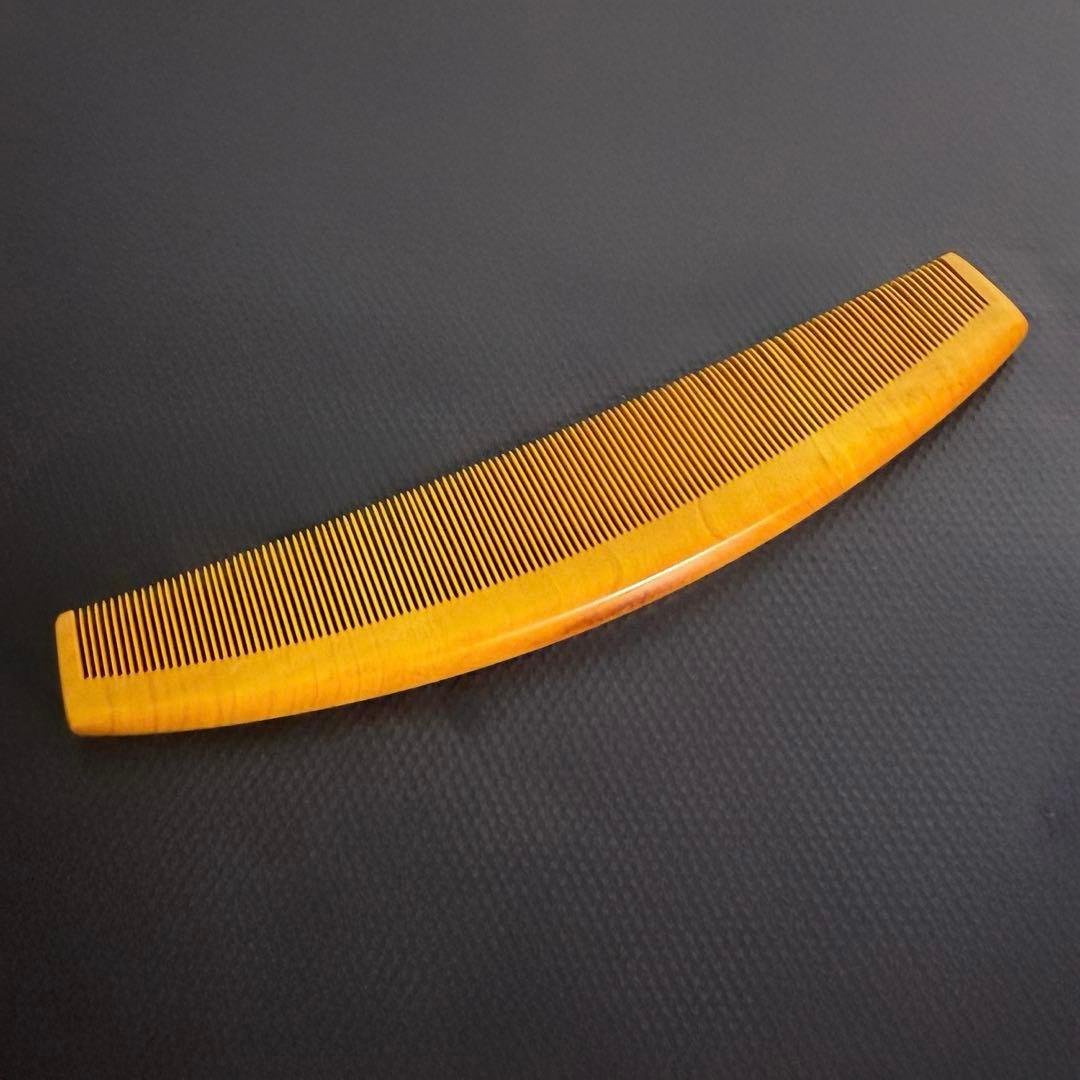 アンティーク つげ櫛 極細歯 約18cm 国産本つげ櫛6寸東型 (細歯) | つげ櫛,とき櫛 | 十三やオンラインショップ