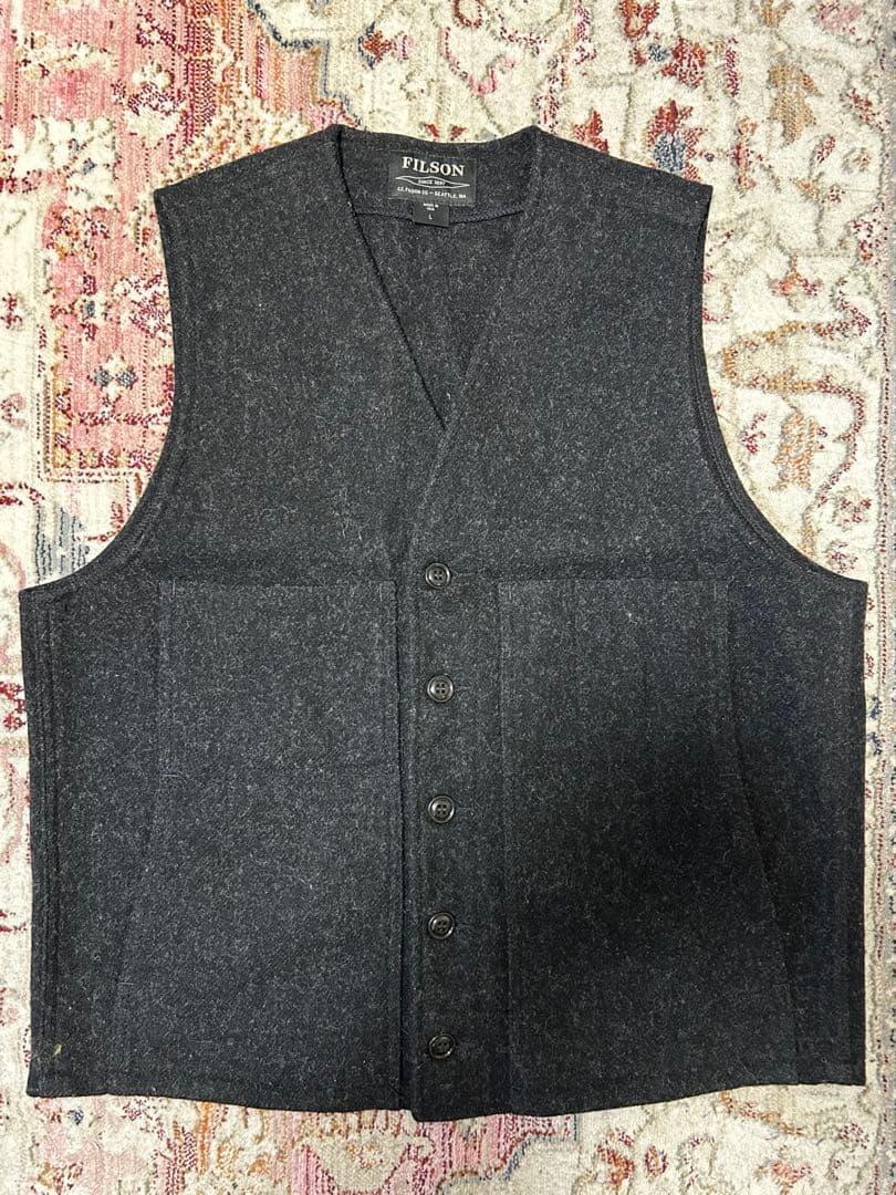トップス FILSON / MACKINAW WOOL VEST Filson No. 20266328 Mackinaw Wool Vest - Hewlett & Dunn