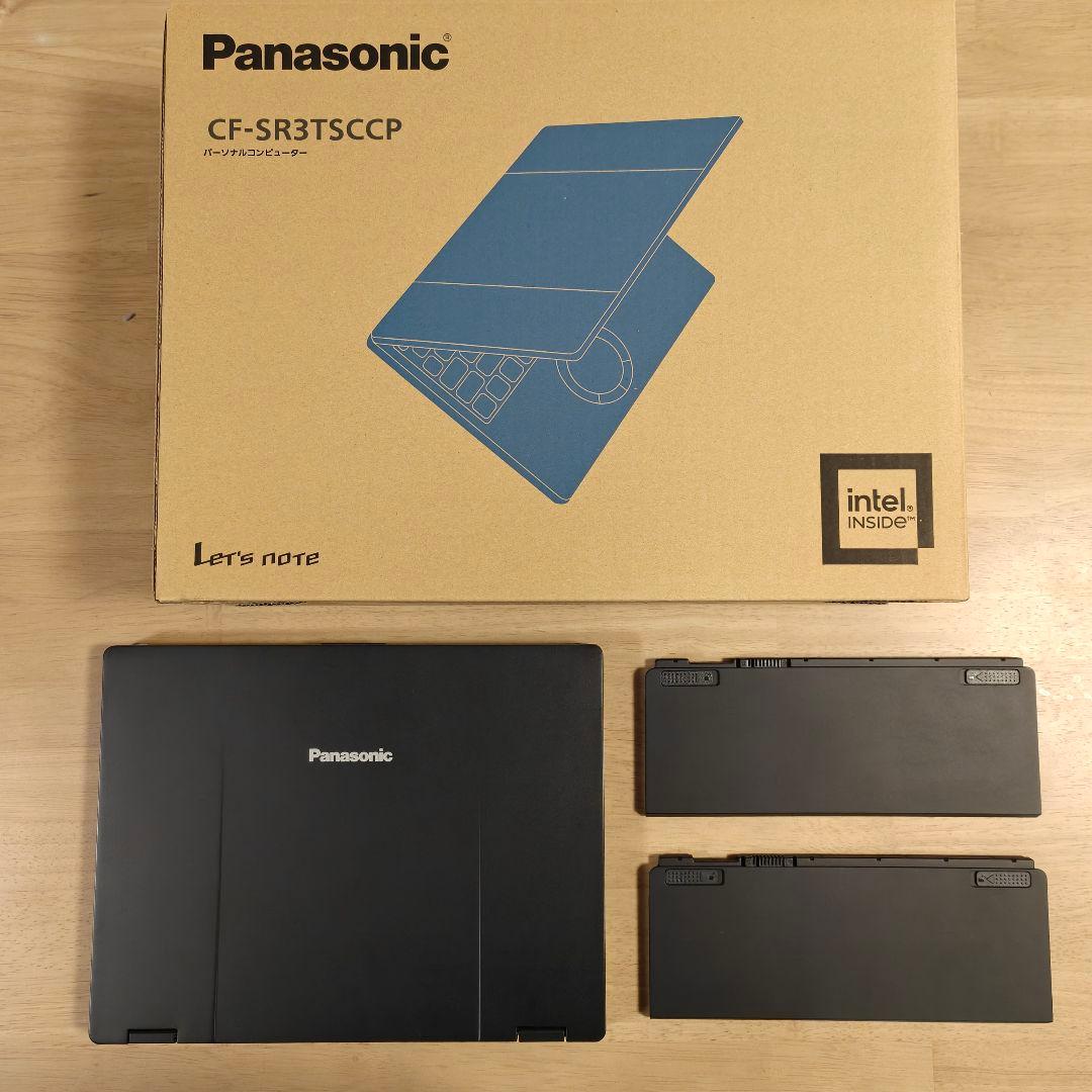 レッツノートSR3 メモリ32GB SSD512GB ジェットブラック レッツノートSC/プレミアム/ジェットブラック【メモリ32GB搭載モデル