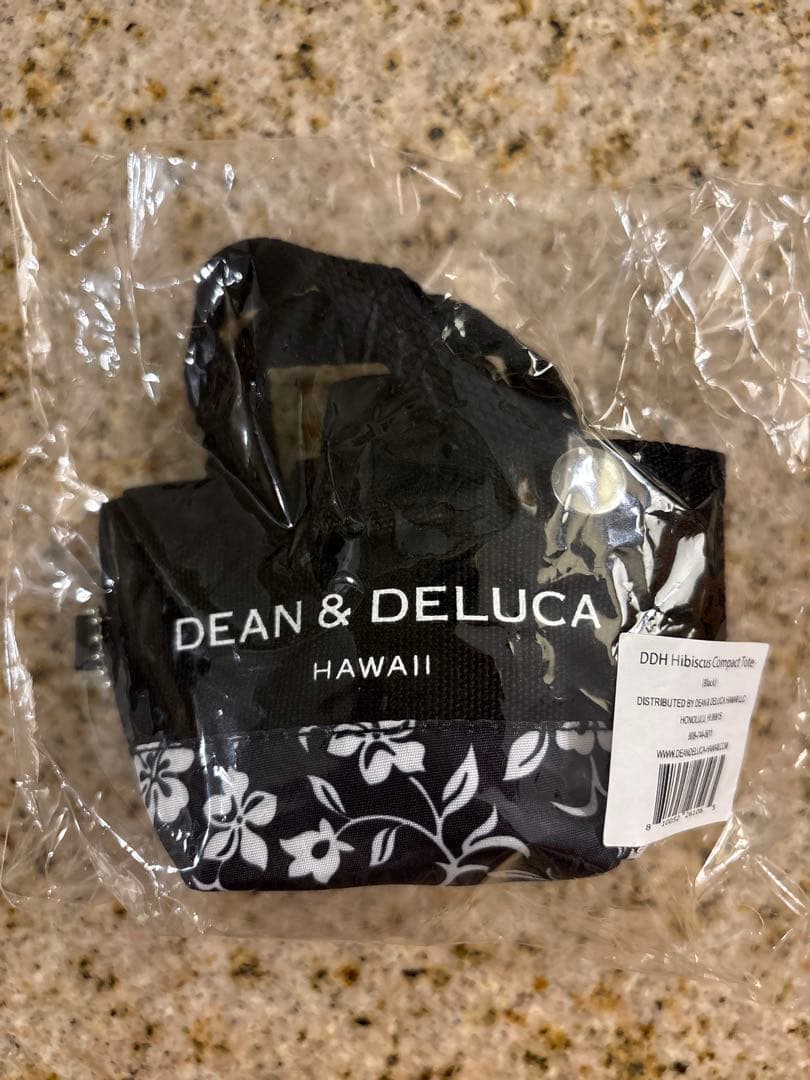 DEAN & DELUCA ハワイ限定エコバッグ ナチュラルとブラック2個セット