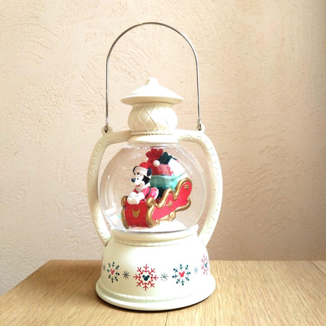 ディズニーストア ミッキー スノードーム ミュージック＆ライトアップ