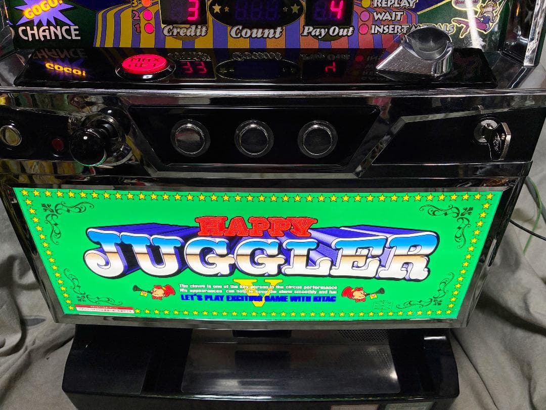 SハッピージャグラーVIII【現行6号機】（ジャグランプ付属＆コイン不要