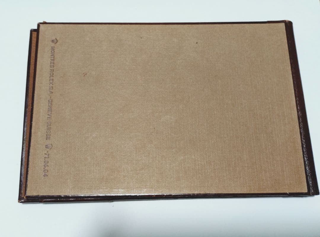 ロレックス ノベルティ メモ帳 サービスセンター案内込 - ノート・メモ