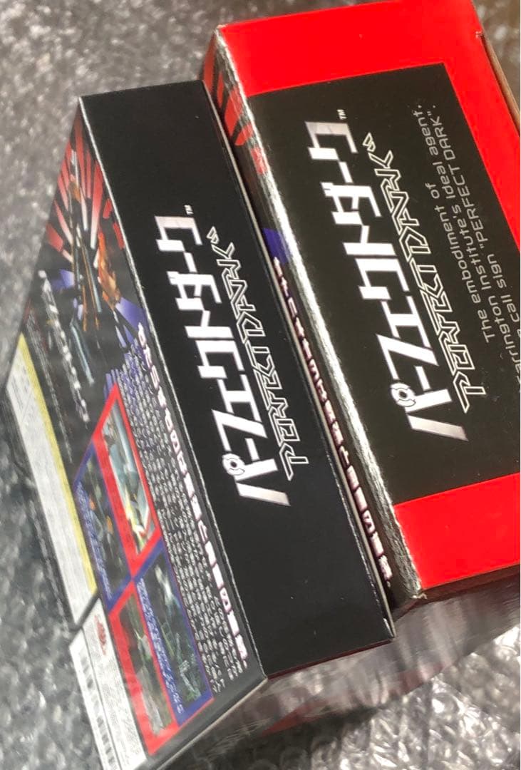 新品未開封】ニンテンドウ64「パーフェクトダーク」箱違い2種セット