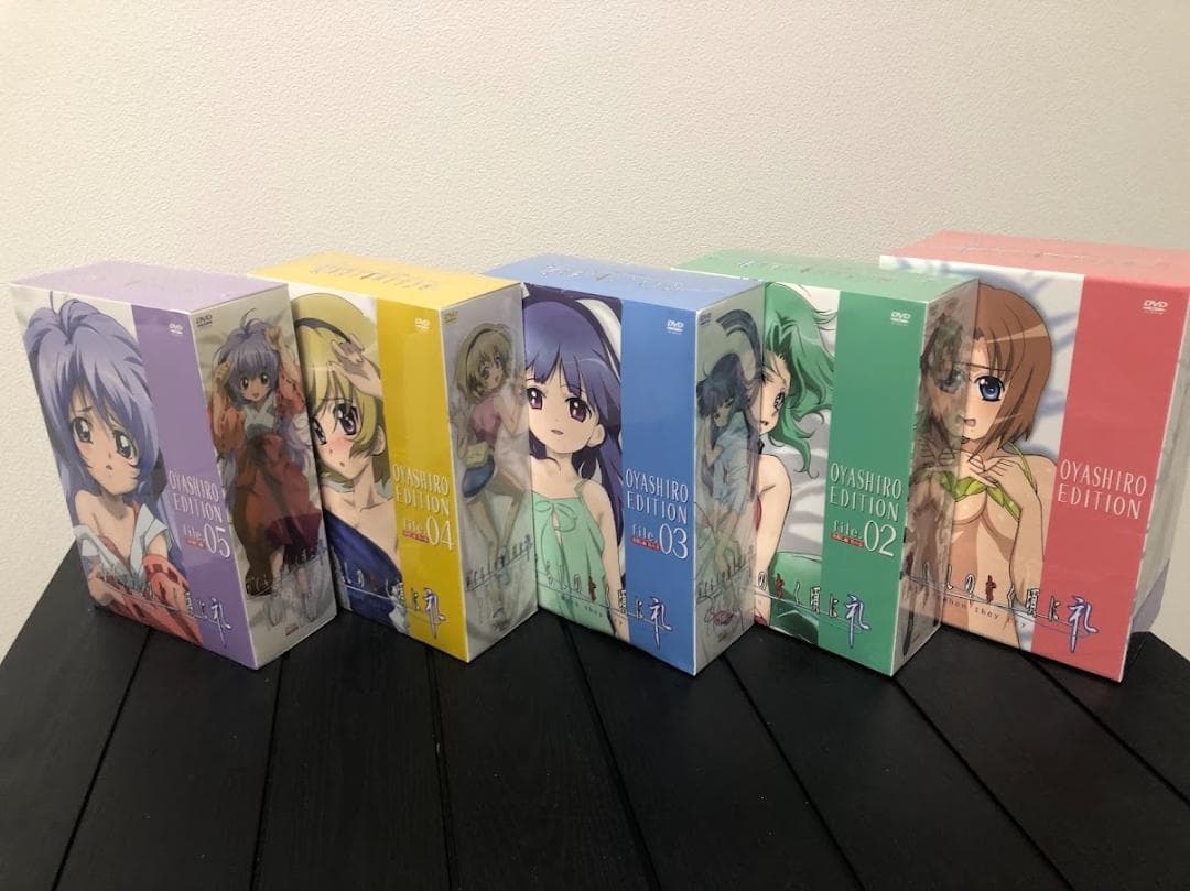 ひぐらしのなく頃に 礼 OVA オヤシロエディション DVD全巻【初回限定版】