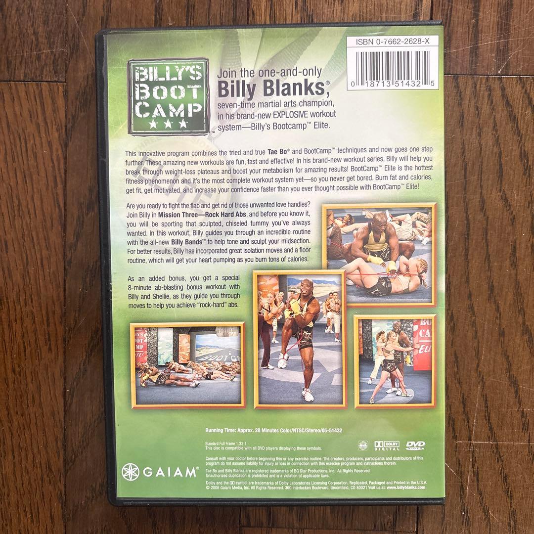 ビリー・ブランクス ブートキャンプ DVDセット - メルカリ