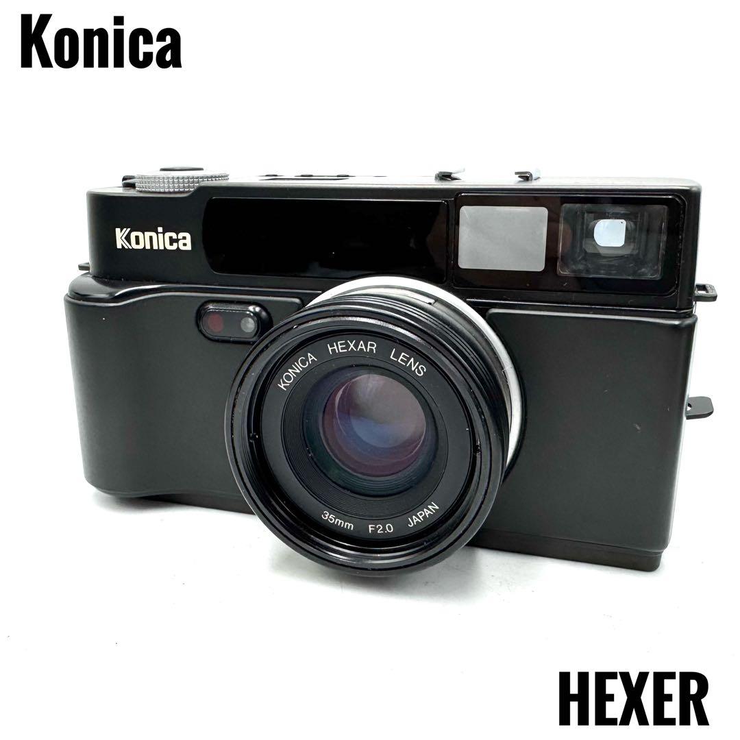 動作良好 Konica コニカ HEXAR AF フィルムカメラ 美品 Konica Hexar AF 35mm Rangefinder Film Camera コニカ フィルム