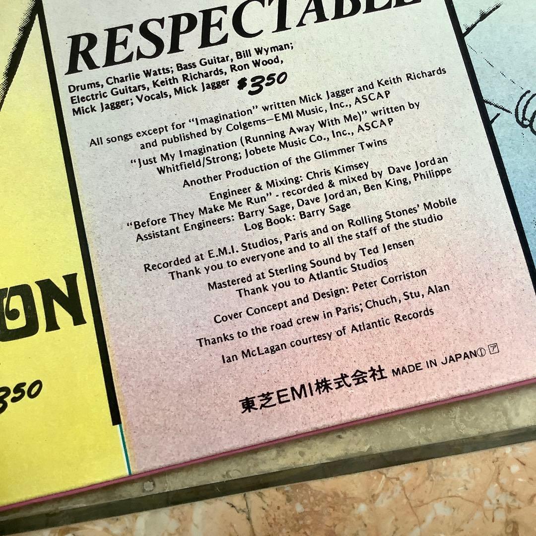 レコード新品同様! ストーンズ 女たち1978年 日本初版盤 US