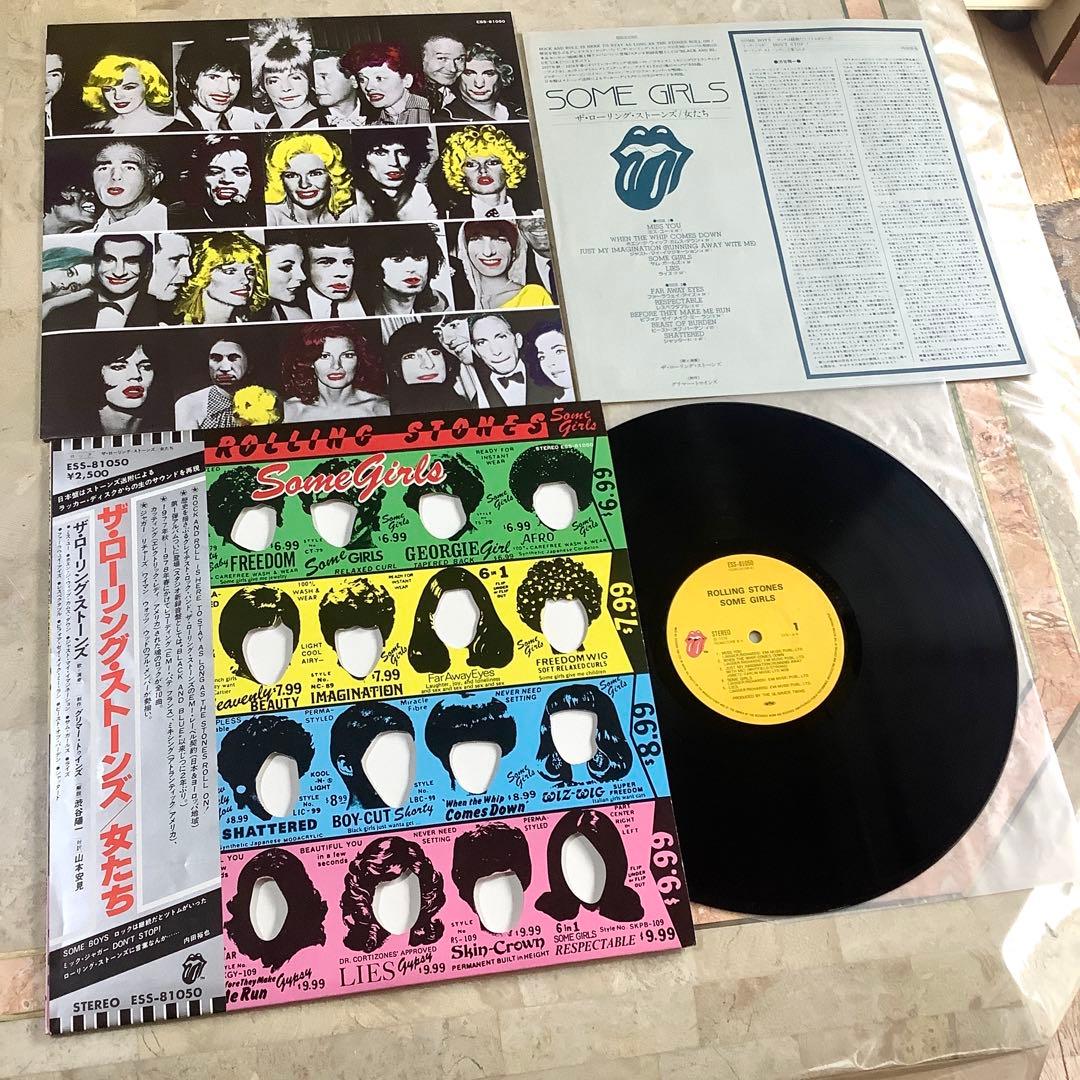 レコード新品同様! ストーンズ 女たち1978年 日本初版盤 US