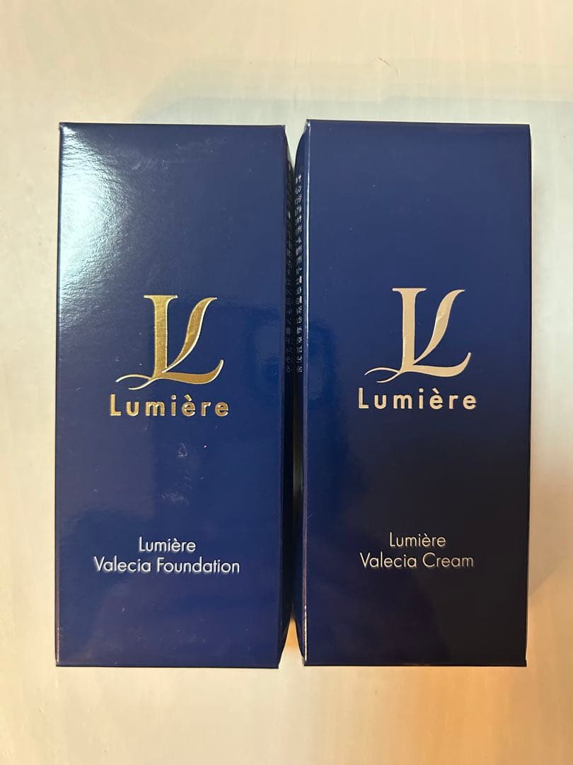 ルミエル　ヴァレシアクリーム➕ファンデーション　２点セット ルミエルヴァレシアクリーム ヴァレシアファンデーション 2点セット
