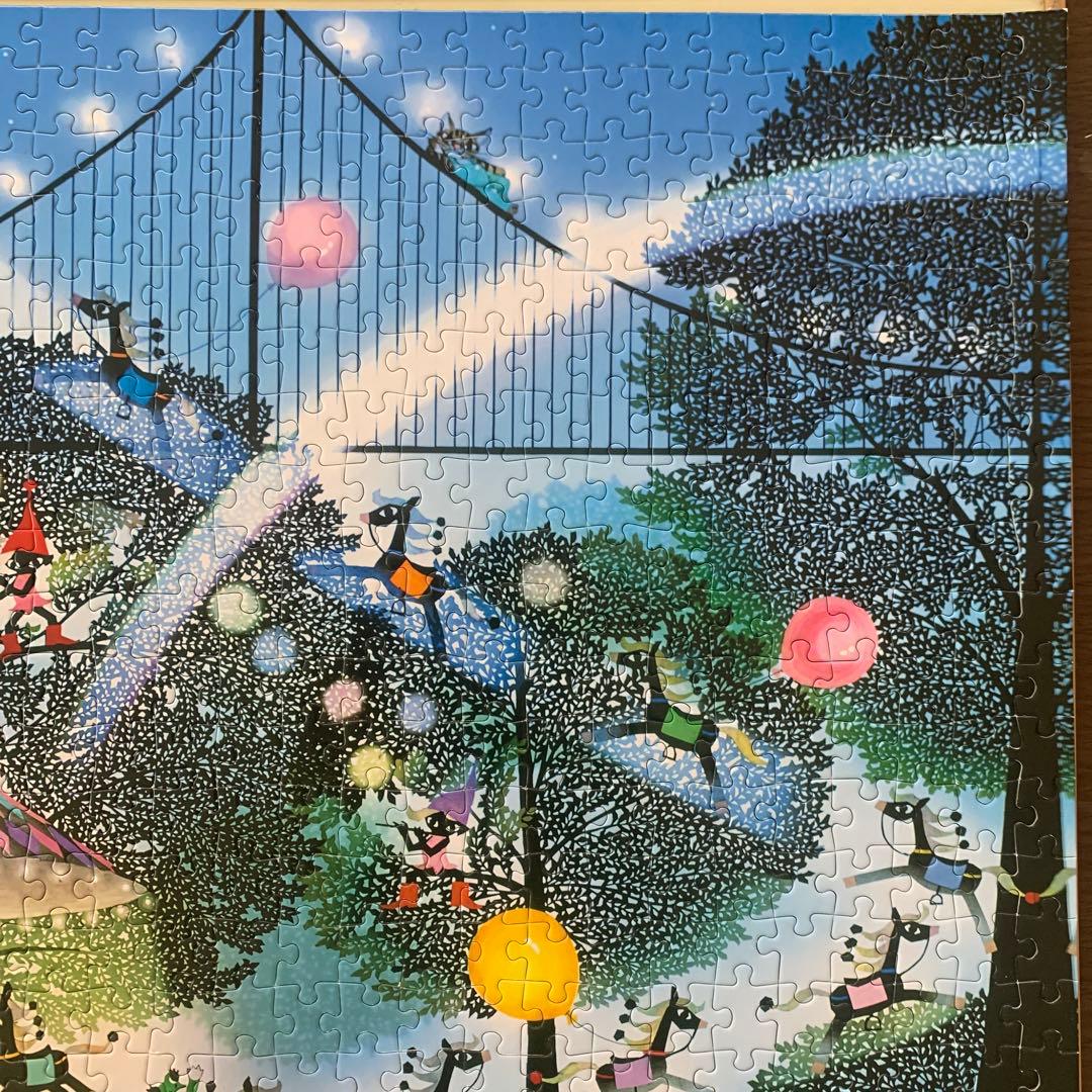 ジグソーパズル 1000ピース 藤城清治 木馬の夢 - メルカリ