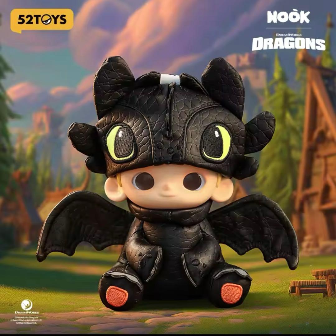 【新品】52TOYS NOOK 限定　NOOK x Toothless Amazon | 52TOYS NOOK(ヌーク) 限定版 NOOK×トゥースレス 公式コラボ