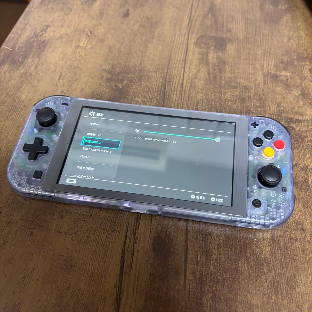 Nintendo Switch Lite グレイシャーブルー カスタム品 Amazon.com: eXtremeRate Glacier Blue DIY Replacement Shell for