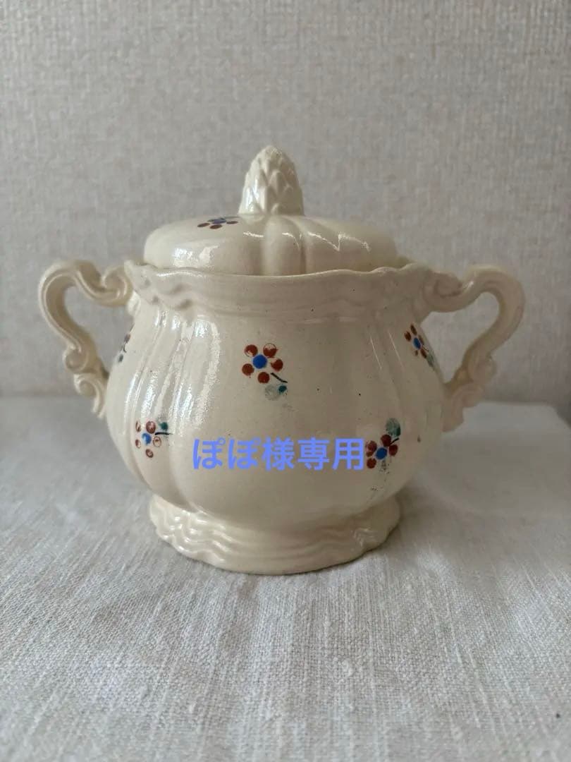 サルグミンヌ　小花柄　シュガーポット サルグミンヌ AGRESTEシリーズ シュガーポット | mimiantique