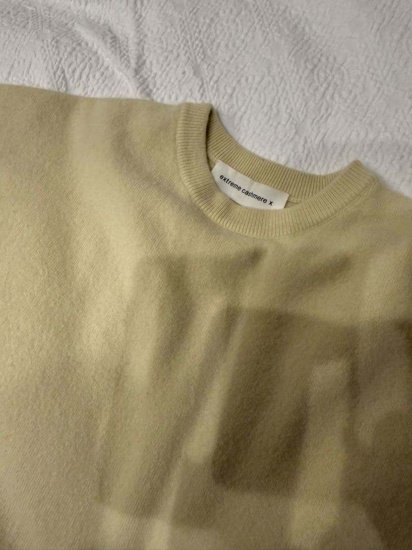 extreme cashmere カシミヤニットオーバーサイズ extreme cashmere / エクストリームカシミヤ カシミヤ プルオーバー
