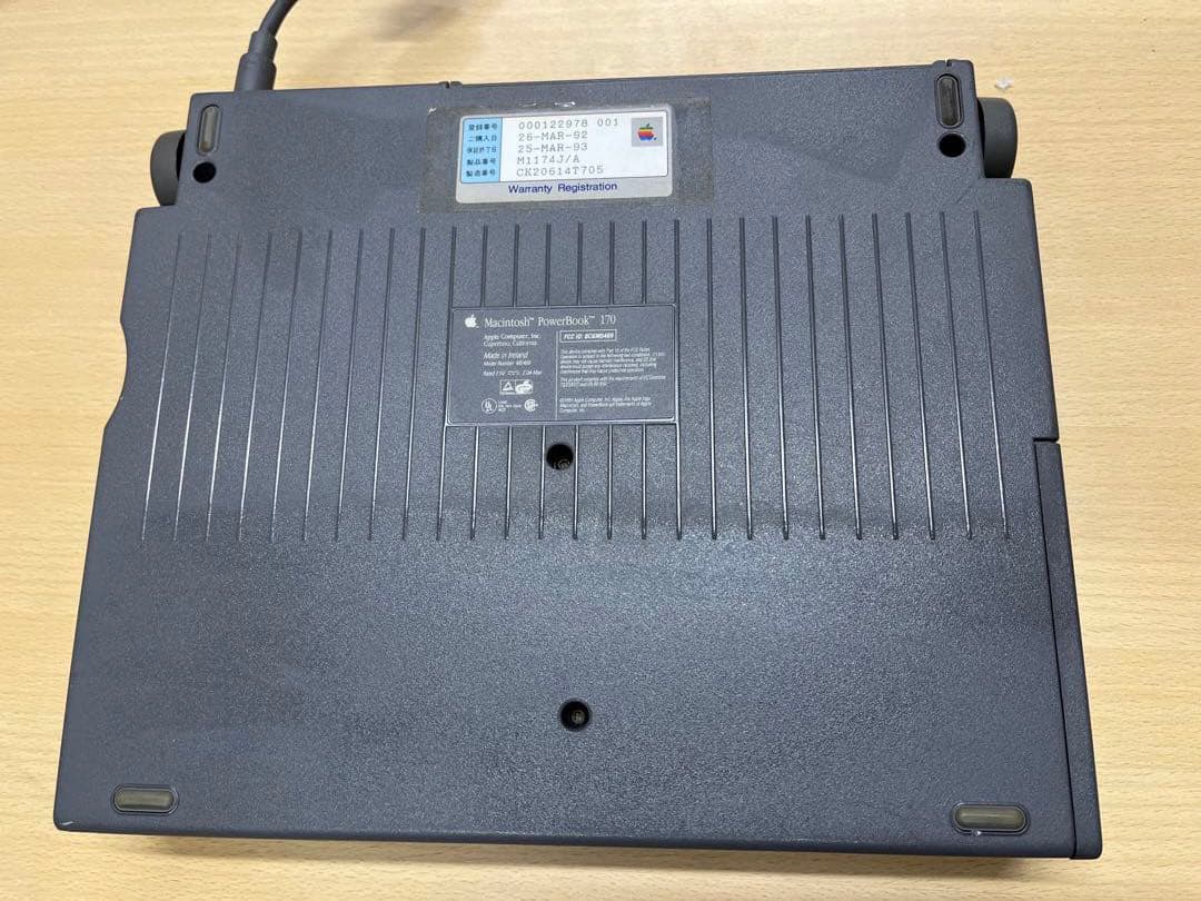 Macintosh PowerBook 170 ＋オリジナルマウス - メルカリ