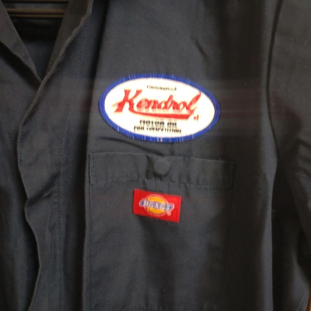 クレイジーケンバンド Kendrol レースチームつなぎ ネイビー 半袖