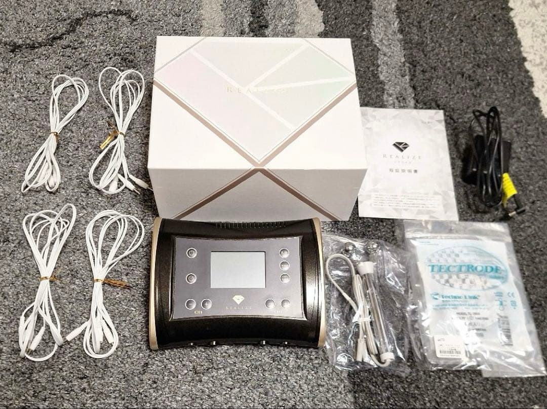 【美品】 【REALIZE】スリムビューティハウス EMS美容機器 本体と付属品 楽天市場】スリムビューティハウス REALIZE ホームケア EMS テクノ