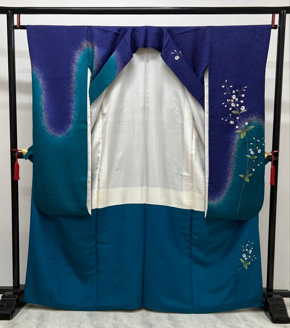 振り袖 フルセット 有名メーカー 別誂長襦袢 成人式 結婚式 金彩加工