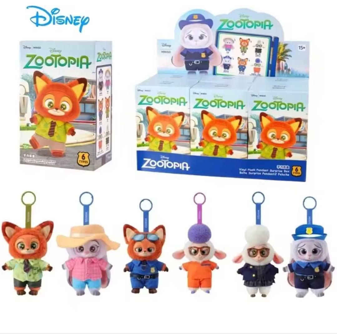 miniso ズートピア2 ぬいぐるみキーホルダー 警察官ニック - メルカリ